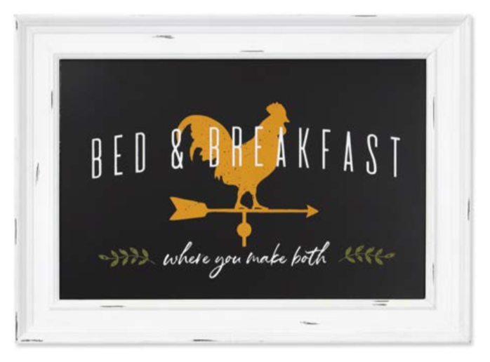 Bed and Breakfast Sample Product