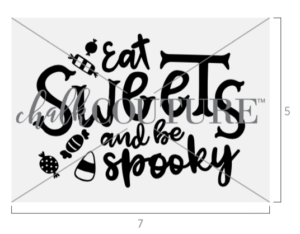 Eat Sweets And Be Spooky transfer