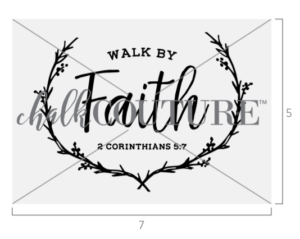 Walk By Faith Transfer