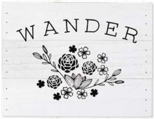 Wander Florals Sample Product