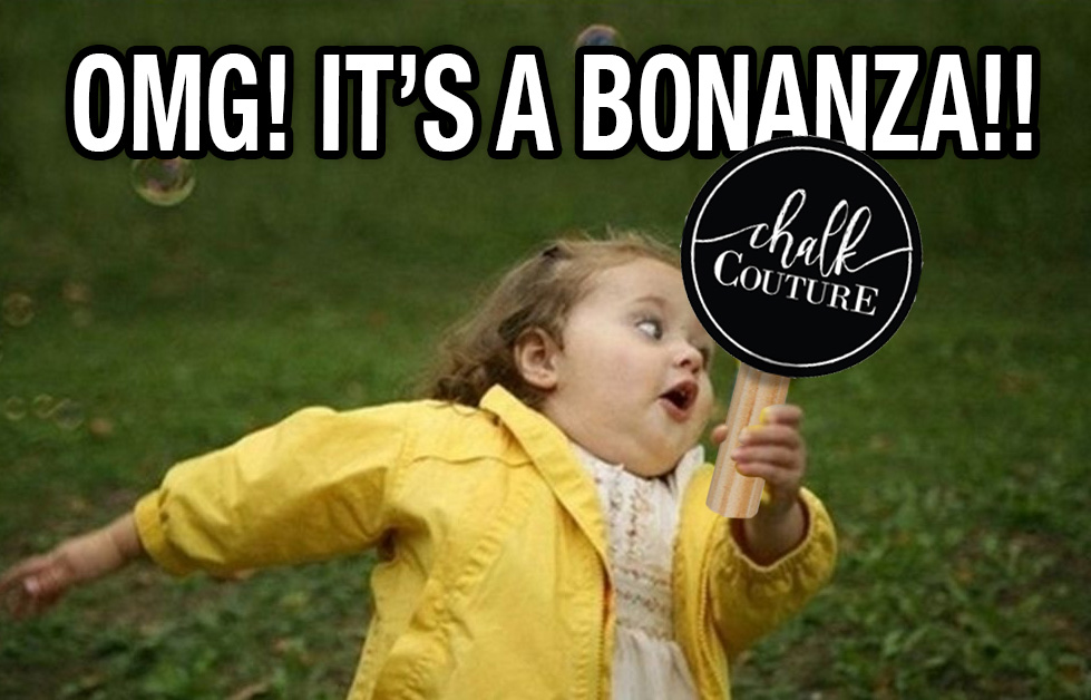 Chalk Couture Boutique Bonanza is Bananas!