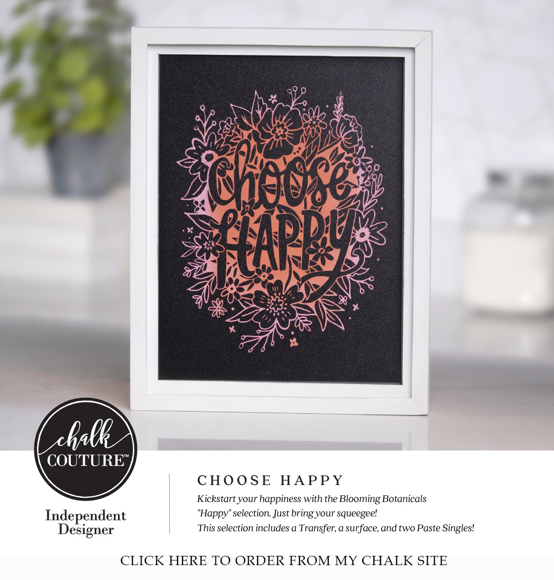 Chalk Couture Blooming Botanicals transfers exclusives!