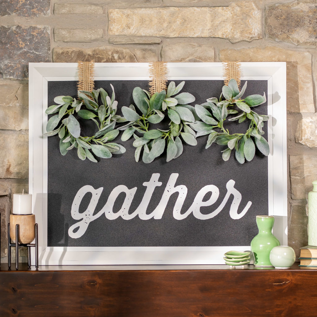 Gather Welcome Duo Chalk Sample