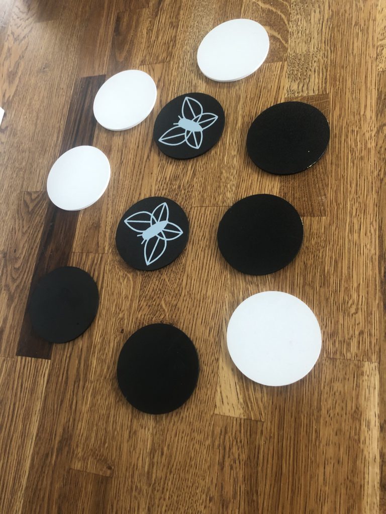 Memory Game with Chalkable Chips