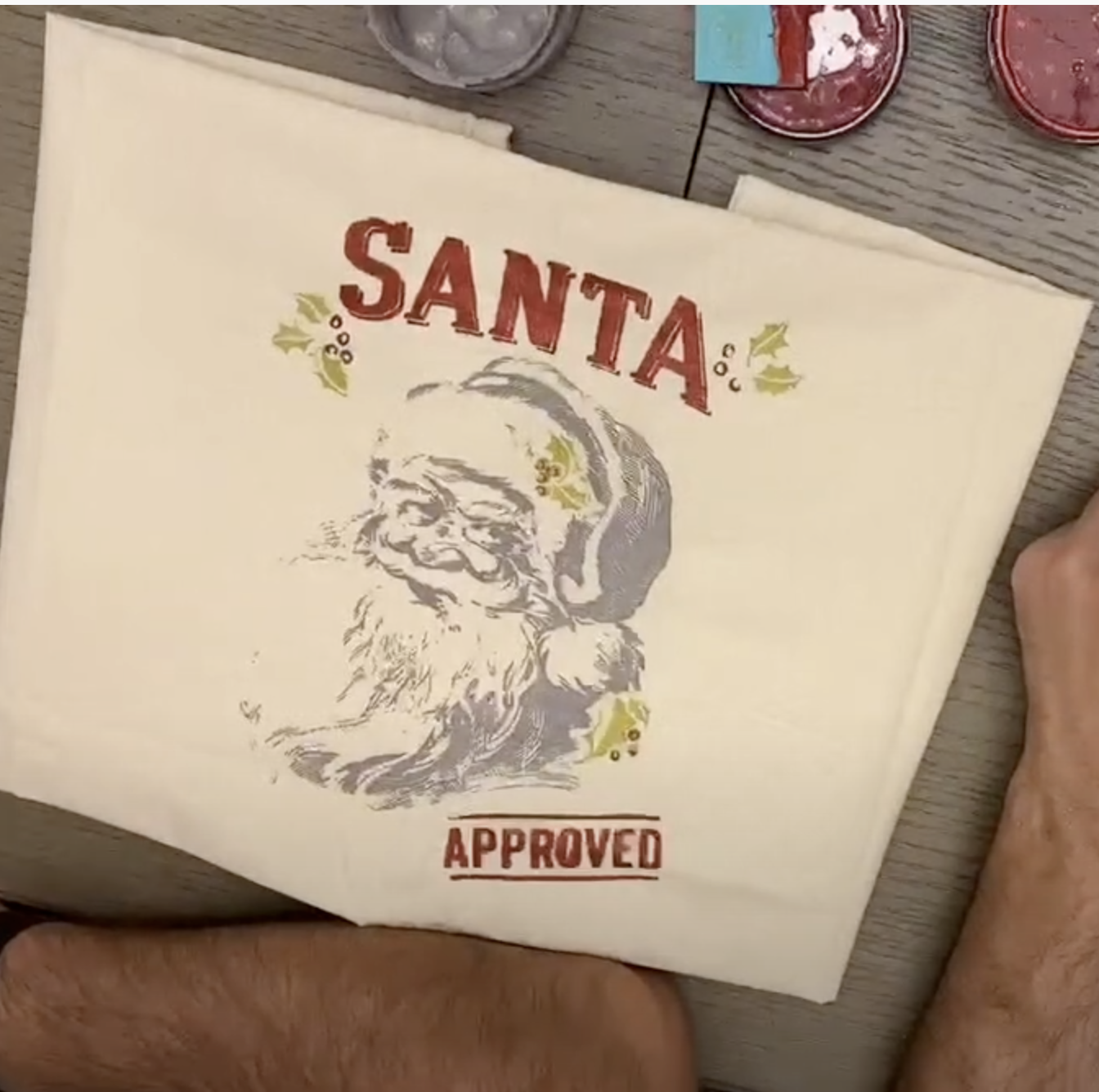 Men of Chalk – Santa Approved Transfer