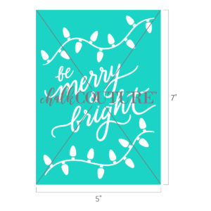 Be Merry and Bright Transfer
