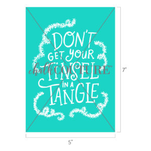 Tinsel in a Tangle transfer