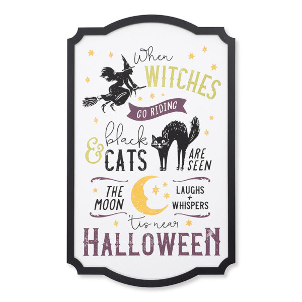 Witches Go Riding Chalk Transfer