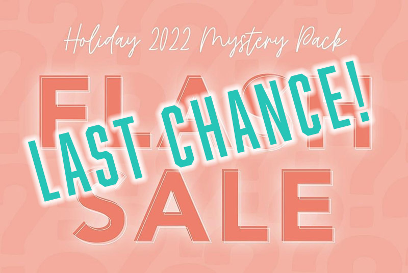 LAST CHANCE Mystery Pack Sale!