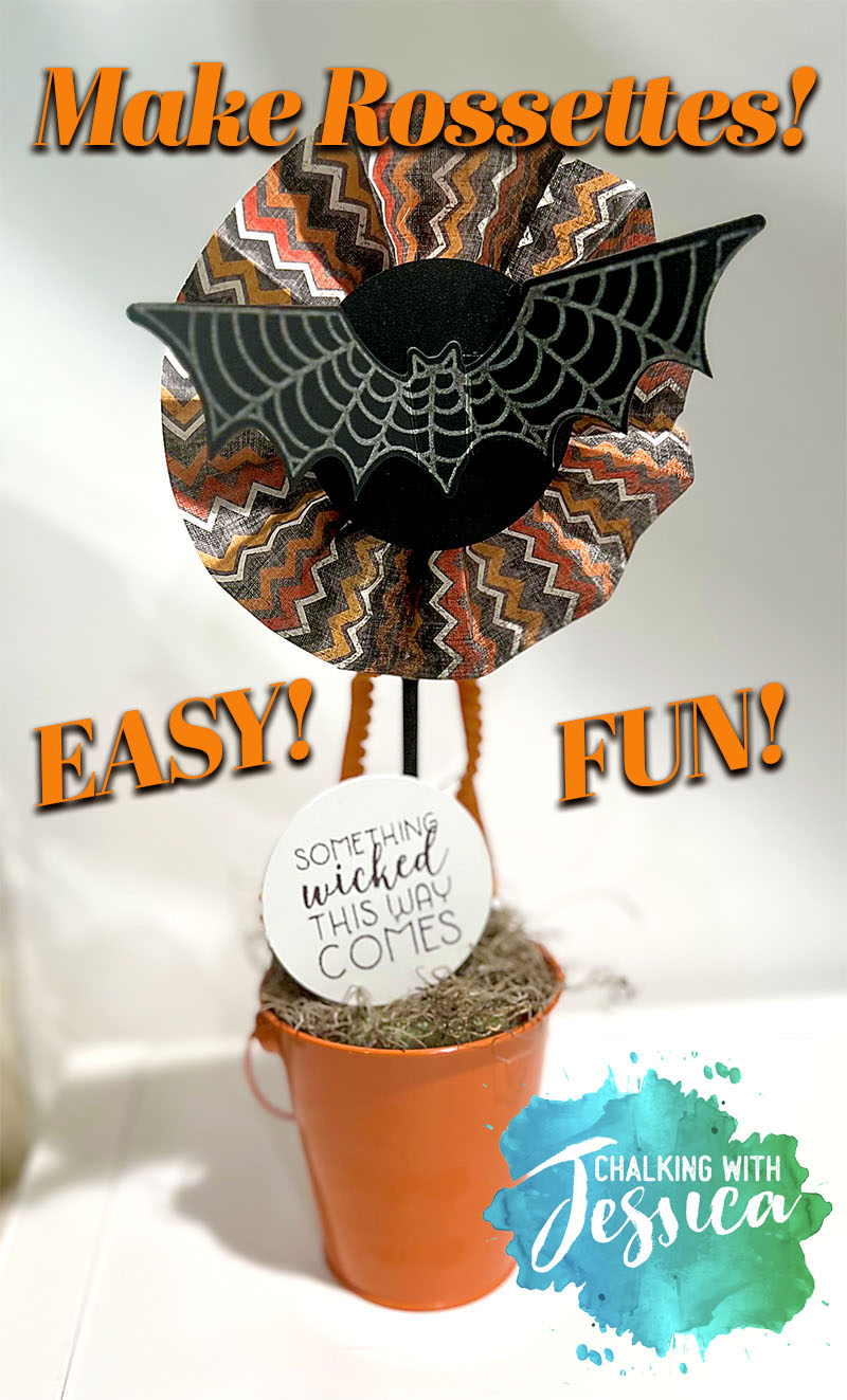 Make Rosettes With Me for Halloween. Get Kits!