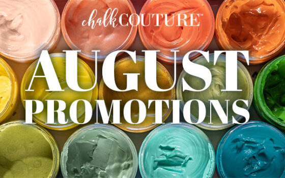 Chalk Couture August Promotions 2023